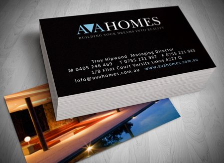 Tweed Heads and Gold Coast Business Card Design