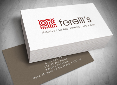 Tweed Heads and Gold Coast Business Card Design