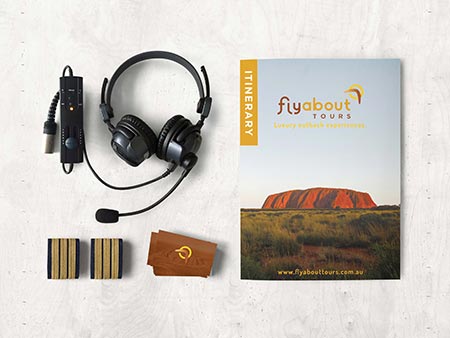 Flyabout Tours Branding Design