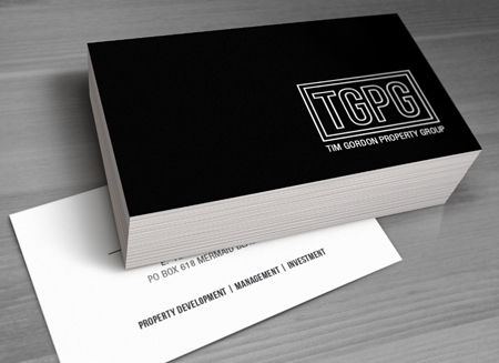 Gold Coast LOGO DESIGN - Tim Gordon Property Group - Gold Coast Logo, website and Letterhead and Stationary Design