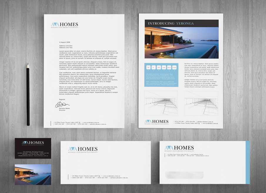 Gold Coast Letterhead and Stationary Design