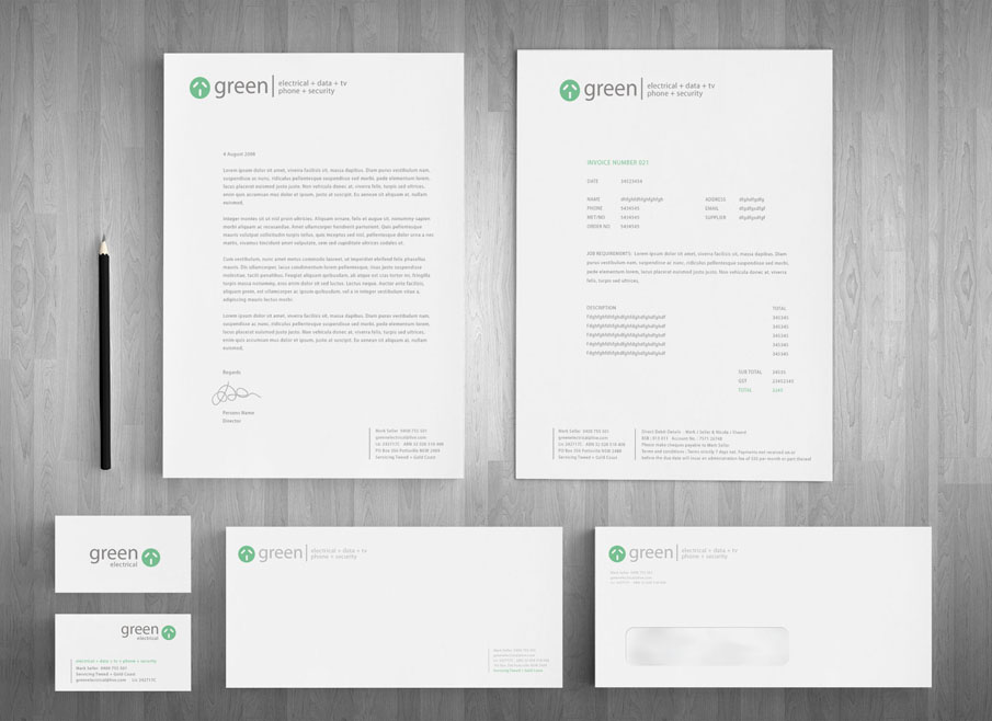 Gold Coast Letterhead and Stationary Design