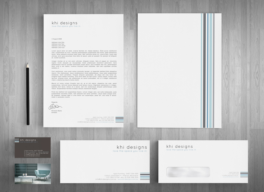 Gold Coast Letterhead and Stationary Design