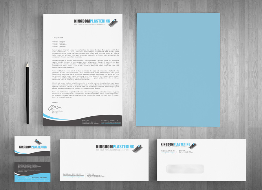 Gold Coast Letterhead and Stationary Design