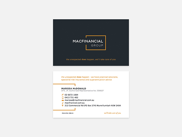 Gold Coast Business Card Design and Business Card printing