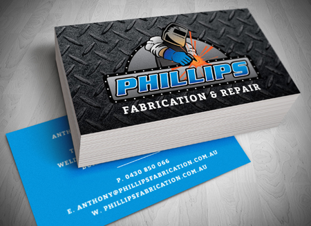 Phillips Fabrication and Repair - Gold Coast Logo, website, Letterhead and Stationary Design