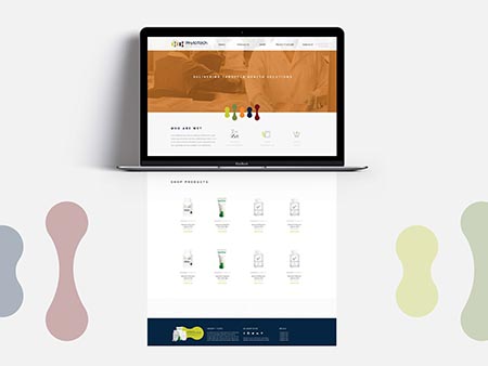 Phytotech Health Website Design