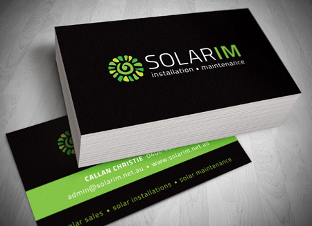 Gold Coast LOGO DESIGN - Solarim Installation & Maintenance - Gold Coast Logo, website and Letterhead and Stationary Design