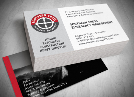 Gold Coast LOGO DESIGN - Southern Cross Emergency Management - Gold Coast Logo, website and Letterhead and Stationary Design