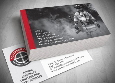 Gold Coast LOGO DESIGN - Southern Cross Emergency Management - Gold Coast Logo, website and Letterhead and Stationary Design